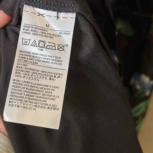 2 Piece Floral Long Sleeved Dress - Banana Republic - Size M - Picture 7 of 10